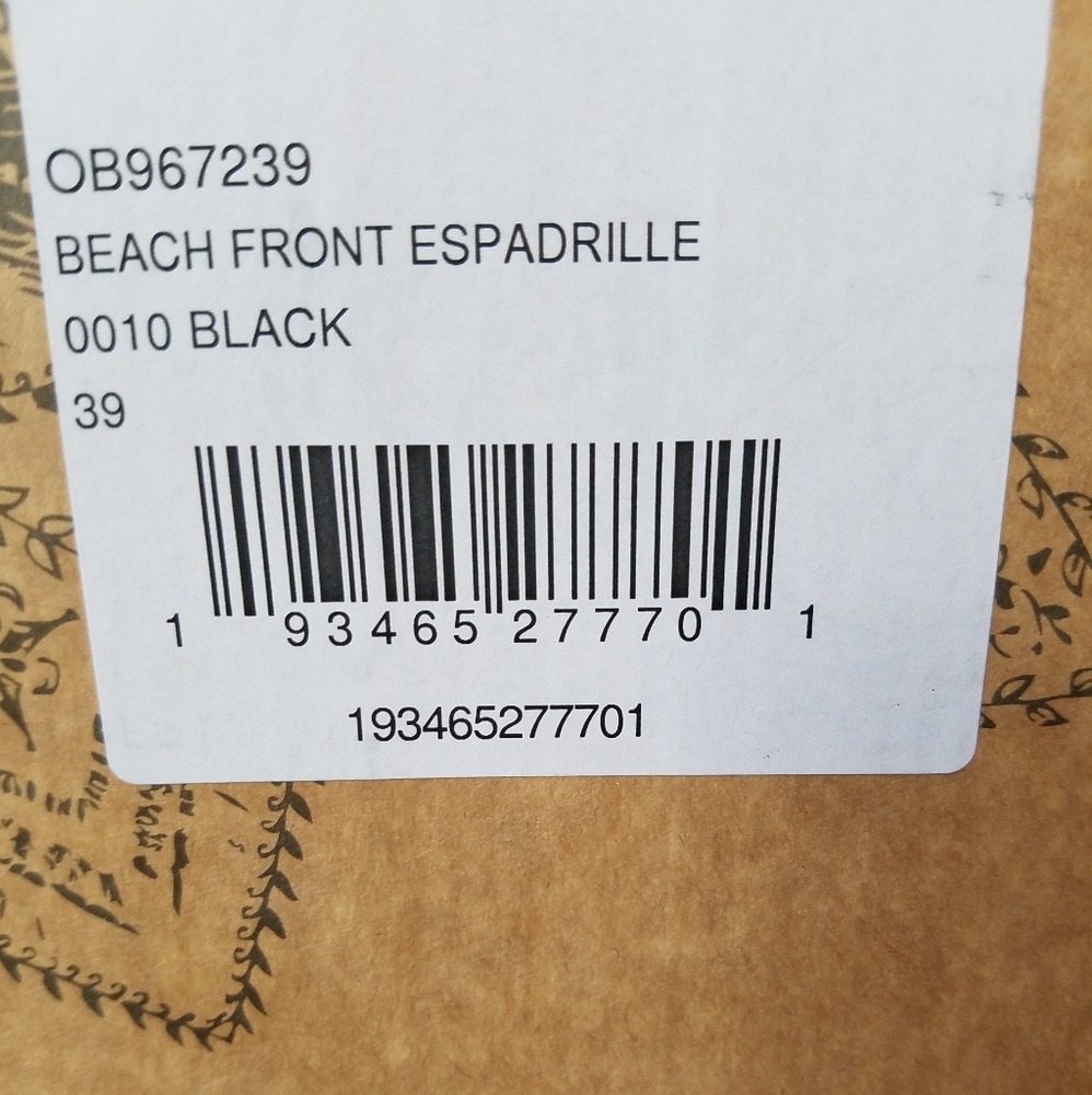 NIB NWT FREE PEOPLE Beachfront Espadrille Sandal - Picture 12 of 16